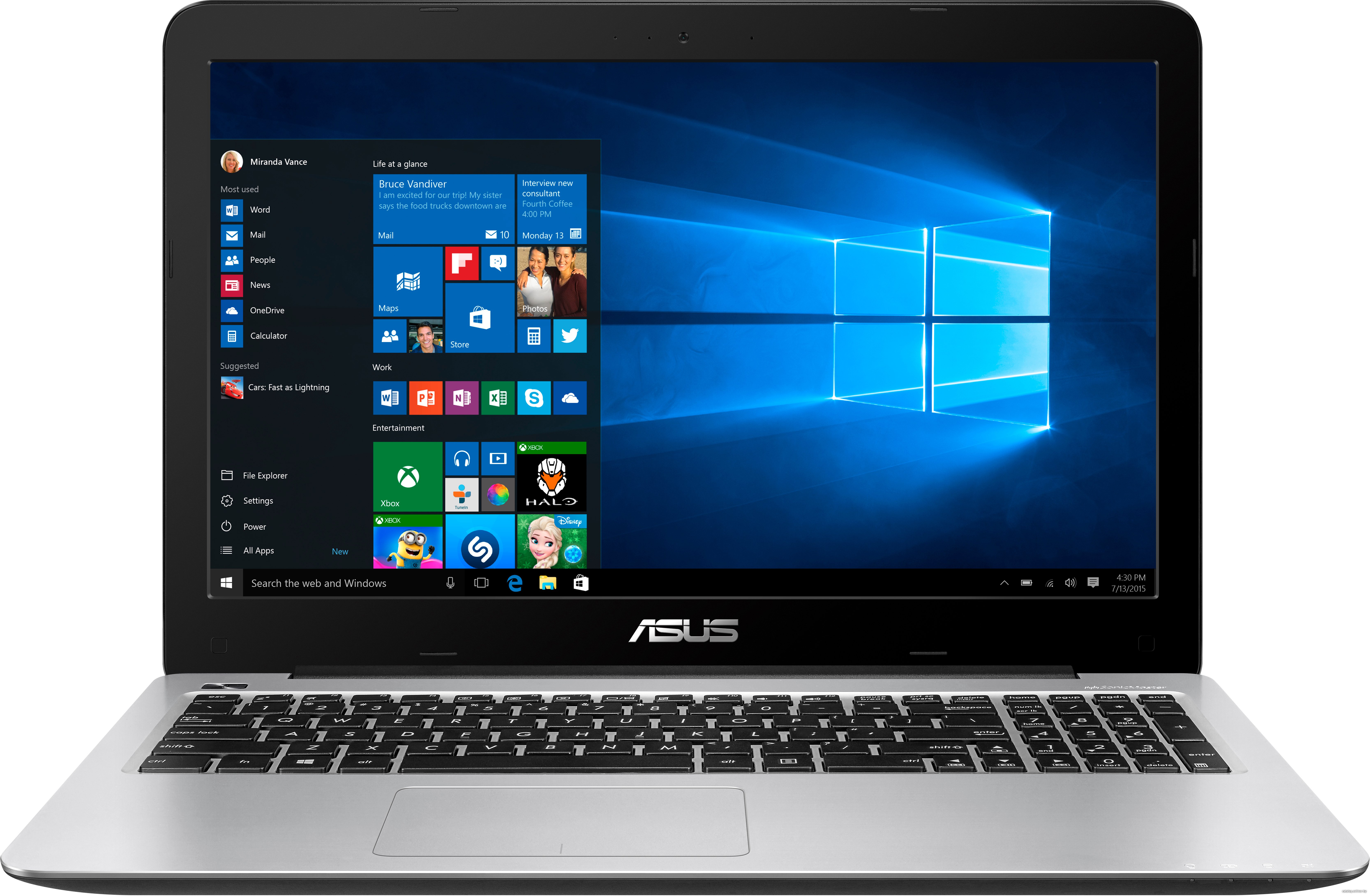 Замена жесткого диска ASUS Vivobook X556UQ-DM721D