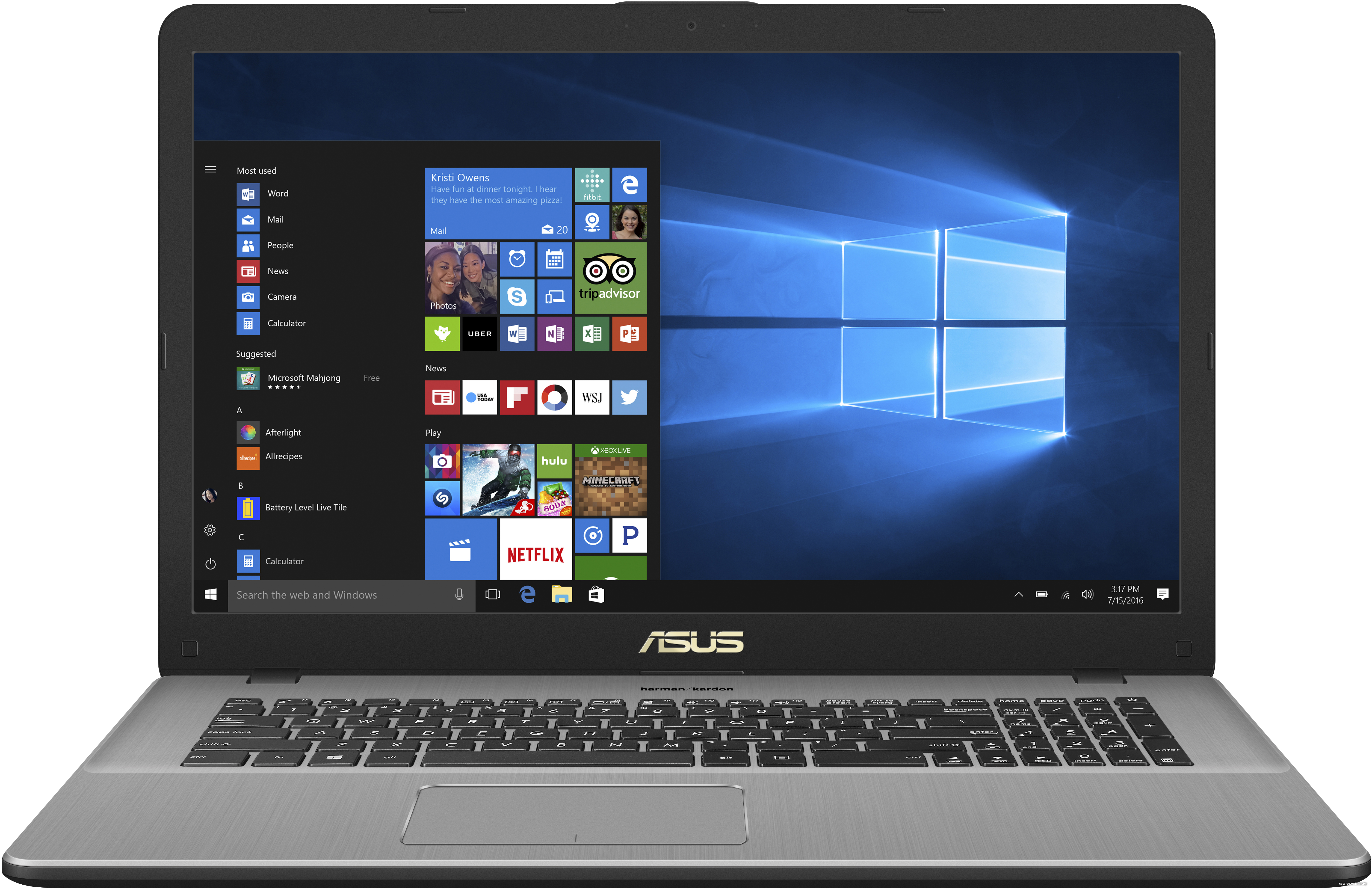Замена жесткого диска ASUS VivoBook Pro 17 N705UD-GC173T