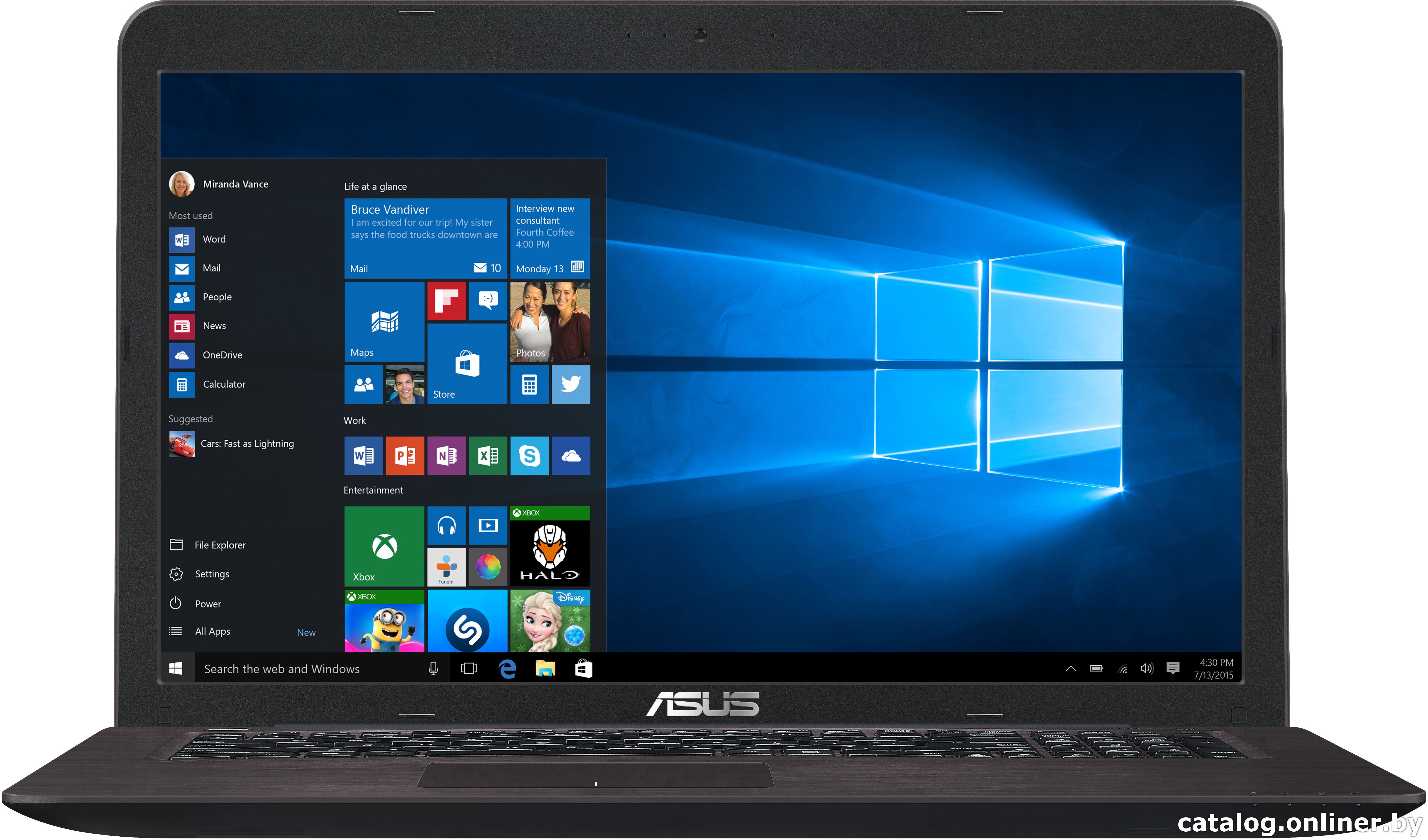 Замена жесткого диска ASUS X756UA-T4421D