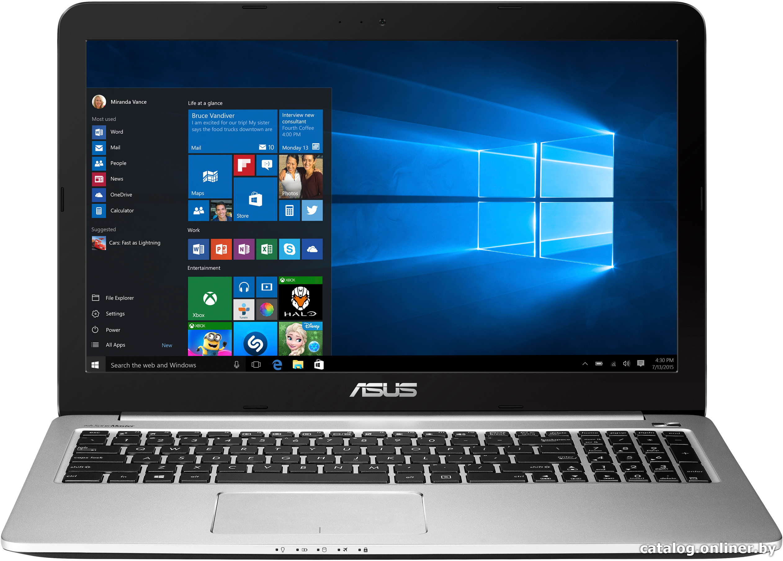 Замена жесткого диска ASUS K501LB-DM131D